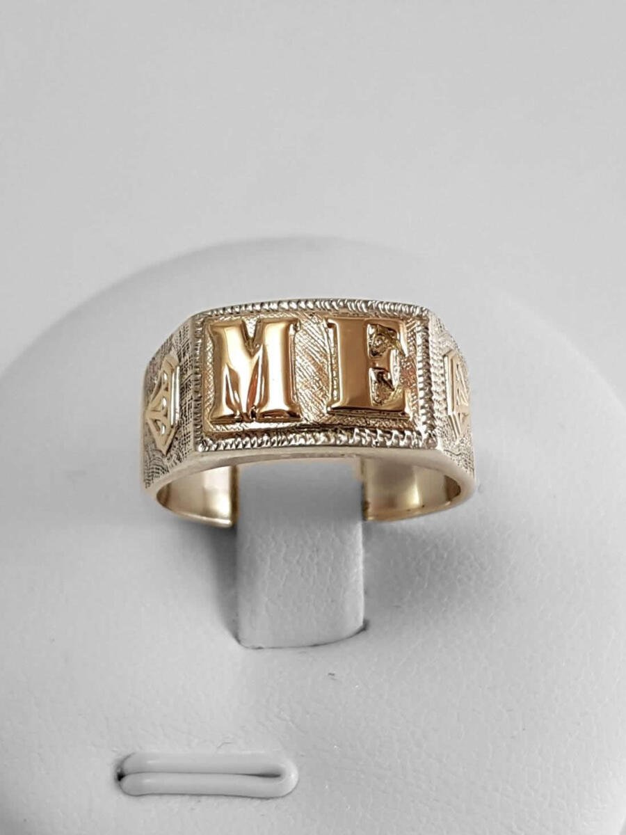 Anillo sello ‘Iniciales Eternas’ — Classic, Premium & Royal - Imagen 2