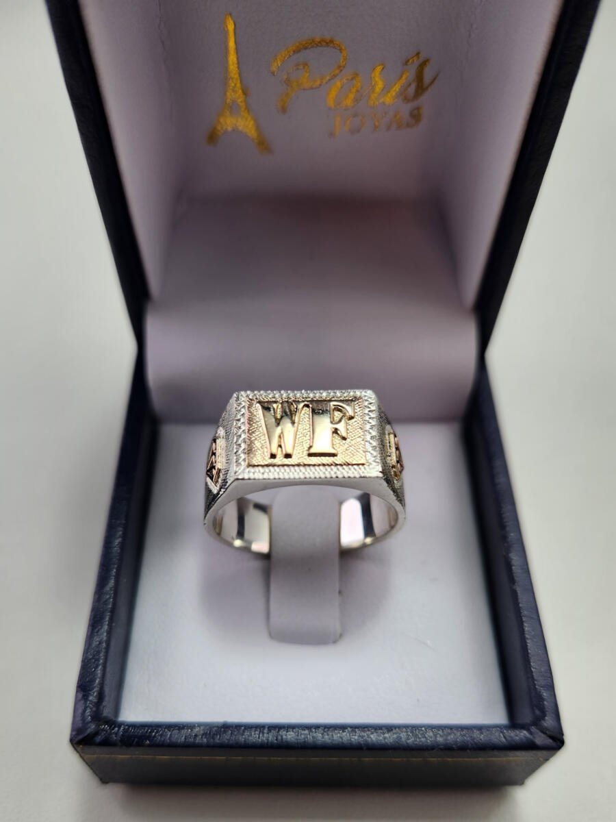 Anillo sello ‘Iniciales Eternas’ — Classic, Premium & Royal - Imagen 12