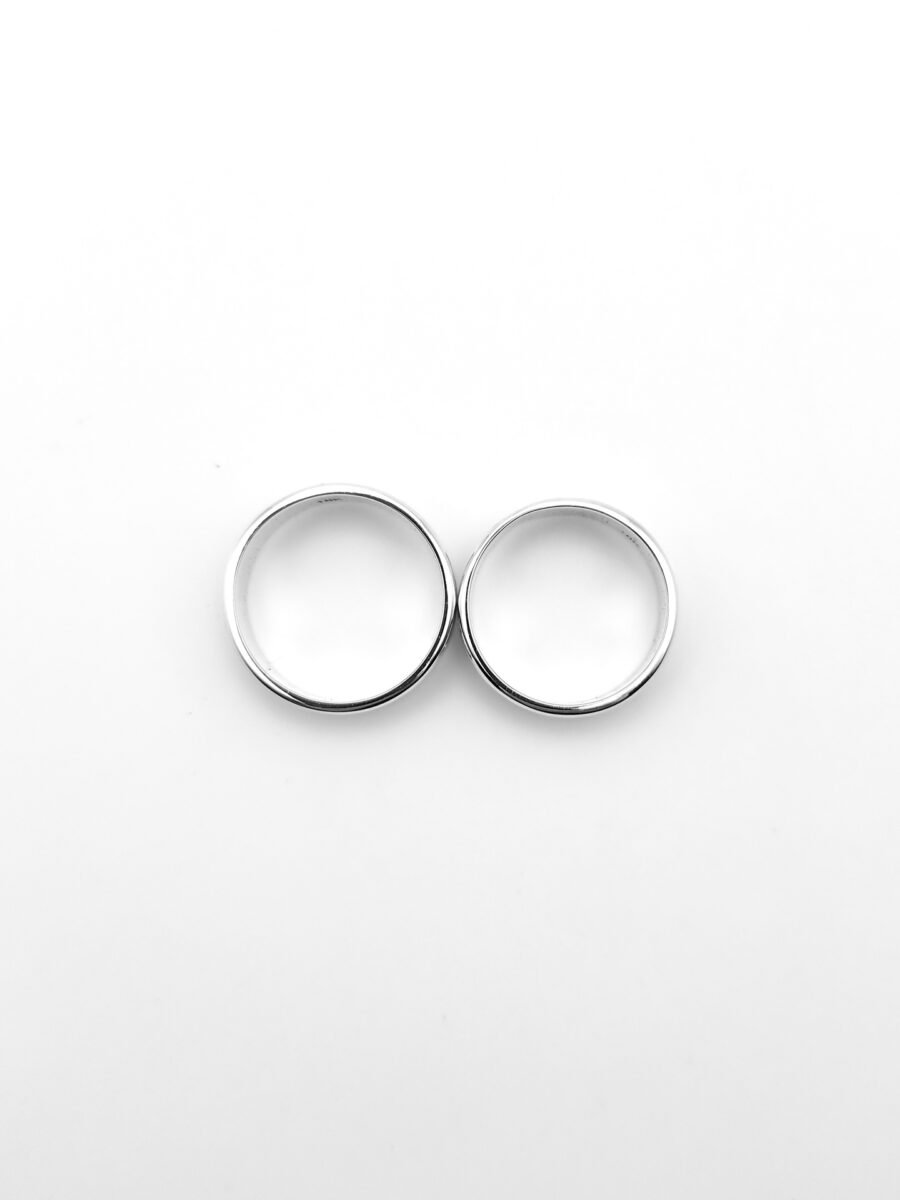 Alianzas en oro 18K blanco - Imagen 5