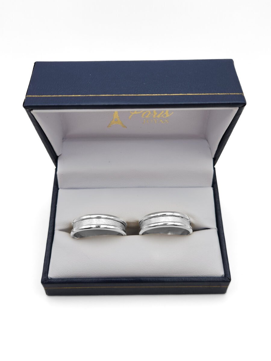 Alianzas en oro 18K blanco - Imagen 6